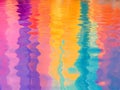 Vibrant Rainbow Water Ripple Abstract Good Resolution Stock Photo Royalty Free Stock Photo