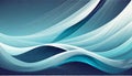 Abstract Blue Wave Vector Background Royalty Free Stock Photo