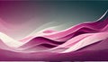 Abstract Pink Wave Vector Background Royalty Free Stock Photo