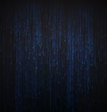 Abstract Background Fiber Optic Trace Blue Signal Royalty Free Stock Photo