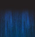 Abstract Background Fiber Optic Trace Blue Signal Royalty Free Stock Photo