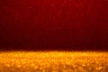 Abstract background filled with shiny red glitter