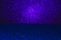 Abstract background filled with shiny ultraviolet glitter Royalty Free Stock Photo