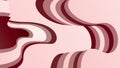 Abstract background wavy object with concave pink magenta color combination in the form of vector and jpg files