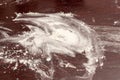 Abstract background with flour scattered on a table