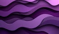 Abstract Background of Flowing Bands, Gradient from Light Lavender to Violet, Smooth Transitions Royalty Free Stock Photo