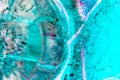 Abstract Background flowing color over ice, smoked Royalty Free Stock Photo