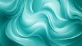 Abstract Background with Flowing Teal and Turquoise Curves Royalty Free Stock Photo