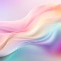 abstract background with a fluid gradient in soft pastel hues