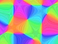 Abstract background, fluorescent horizontal multicolored gradient vibrant futuristic pattern