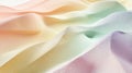 Abstract background forming wavy shapes with a textured surface and soft rainbow gradient, perfect for any project Royalty Free Stock Photo