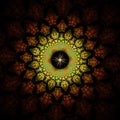 Abstract background. Fractal digital artwork