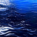 Abstract background. Fragment of a picturesque background. Brush strokes Blue colors. Water waves.