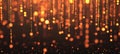 Abstract Background, Futuristic Data Stream, Digital Code Rain. Binary Code Flow, Virtual Reality.