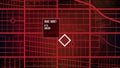 Abstract background futuristic tracing target maps route road navigation location hud ui screen