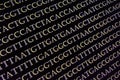 Abstract background, genetic code Royalty Free Stock Photo