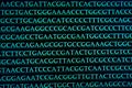 Abstract background, genetic code Royalty Free Stock Photo