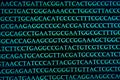 Abstract background, genetic code