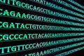 Abstract background, genetic code Royalty Free Stock Photo