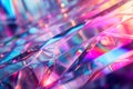 abstract background of glass crystals with bright pastel colorful light Royalty Free Stock Photo