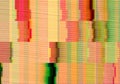 Abstract background with glitch scanlines