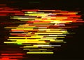 Abstract background with glitched vertical stripes, stream line binary code background with two binary digits 0 and 1. Royalty Free Stock Photo
