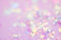 Abstract background of glitter and foil hologram.