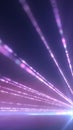 Abstract background with glowing purple light trails creating a futuristic motion blur effect Royalty Free Stock Photo