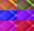 six sets of abstract background. shiny, gradient, blur, modern and colorful