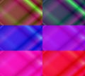 six sets of glow background. shiny, gradient, blur, modern and colorful