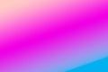 Gradient vibrant pink and blue color