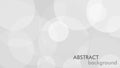 Abstract background with gray circle. White and grey abstract modern transparency circle presentation background. Vector circles Royalty Free Stock Photo