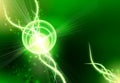 An abstract background is in green-black Royalty Free Stock Photo