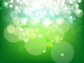 Abstract Background Green Blue Bubble