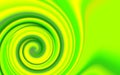 Abstract background in green combined with yellow with a swirl effect Royalty Free Stock Photo