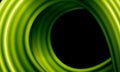 Abstract background with green curl of plant stem