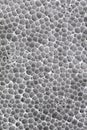 Abstract background from grey styrofoam ball texture