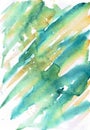 Abstract background, hand-painted texture. Watercolor , gouache, brush strokes, splashes, drops of paint. Royalty Free Stock Photo
