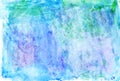 Abstract background, hand-painted texture, watercolor, splashes, drops of paint, paint strokes. Royalty Free Stock Photo