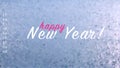 Abstract background from Happy New Year. Vector winter texture with light blue pixels. Winter frosty pattern. Background Royalty Free Stock Photo