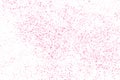 Pink Glitter. Overlay Texture