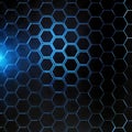 abstract background hexagon black and cyan wallpaper futuristic