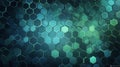 abstract background with a hexagonal grid pattern, symbolizing data storage and transfer Royalty Free Stock Photo