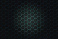 Abstract background with hexagons. Hi-tech digital technology