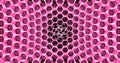 Abstract background of hexagons, modern structural pattern. 3d rendering