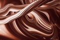 Abstract background, hot, melted chocolate and milk Royalty Free Stock Photo