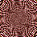 Abstract background illusion hypnotic illustration, deceptive fancy