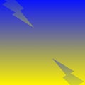 Abstract background illustration blue and yellow colors 1