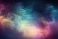 abstract background image that captures the essence of the cosmos, with stars, galaxies, and nebulae Generative AI