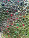 Abstract background image of a coloured glass art